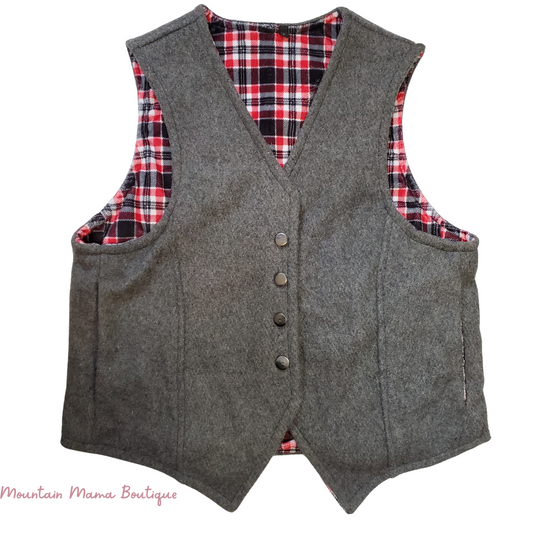 Custom Wool Vest